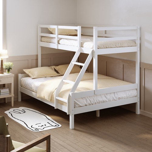 Solid pine wood triple - solid, bunk