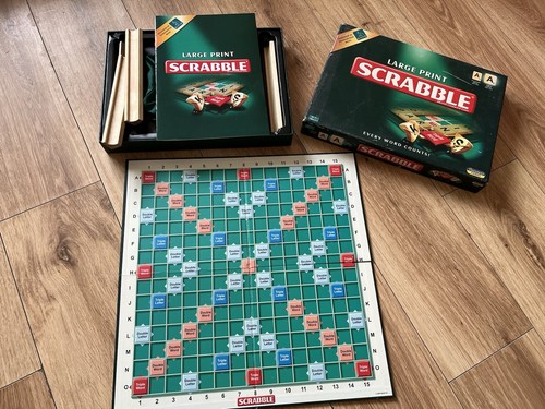 Large print scrabble crossword - large,