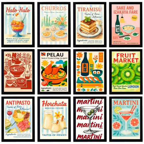 Food poster a5 tasty - food,