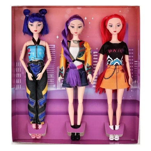 3pcs kpop demon hunters - demon, dolls
