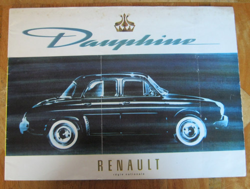 Renault dauphine brochure 12 - renault,