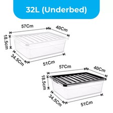 Plastic Storage Boxes With