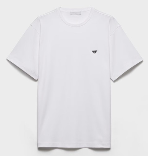 Prada men white - men's, cotton