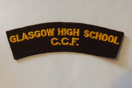 Military cloth badge glasgow - military,