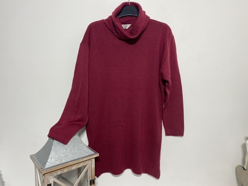 Rouge lambswool cable knit - m&s,