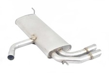 Exhaust Tail Pipe With Back