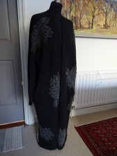 Queen Belle Scottish Cashmere Knit Long Cardigan Coat / Coatigan + Chanel Hanger