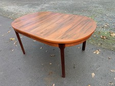 Nils Jonsson Troeds Swedish Mid-Century Rosewood Veneer Dining Table