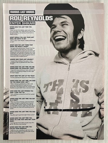 Rou reynolds enter - reynolds,