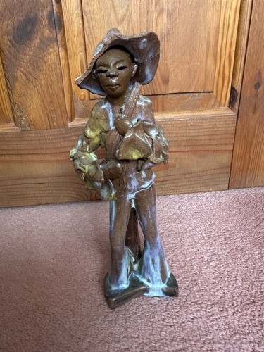 Vintage jamaican folk art red - jamaican,