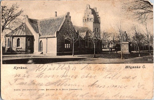 Hoganas sweden postcard the - sweden,