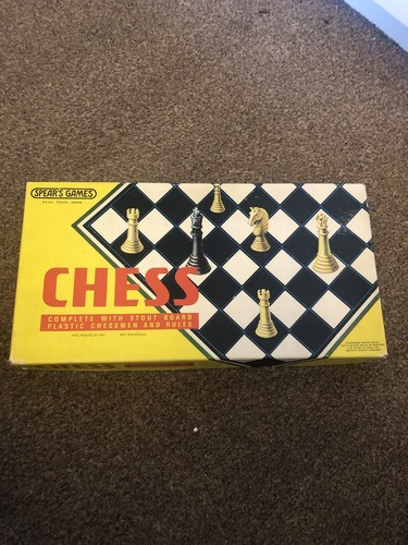 Vintage spear games chess - vintage,