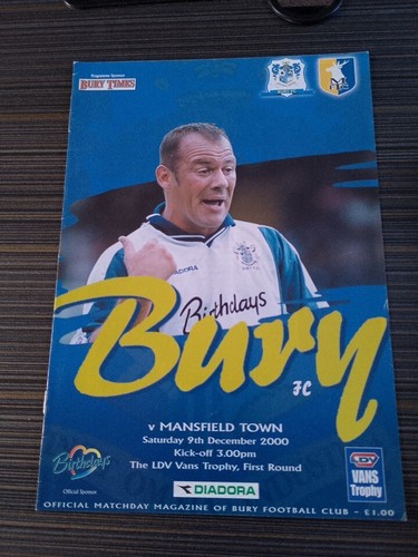 Bury mansfield town ldv - v,