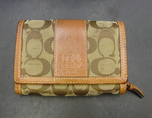 Coach wallet purse beige - coach,