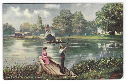 Old raphael tuck postcard - raphael,