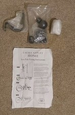 Laura Ashley Fittings & Instructions for a Curtain Pole (without the pole)