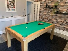 New 6ft Oak with Green Cloth