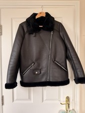 Black Faux Fur Lined Faux