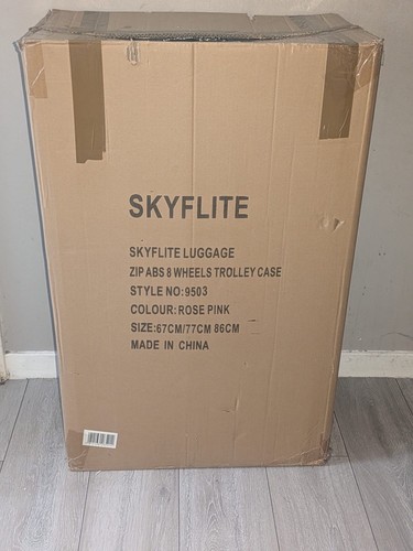 Skyflite suitcase zip abs 8 - suitcase,
