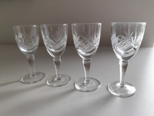Set of 4 Mini Liqueur Glasses