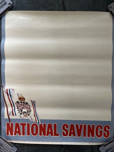 National savings poster blank - poster,