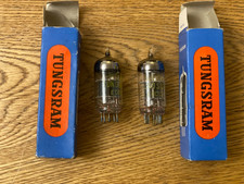 Tungsram ecc82 12au7 boxed - tungsram, ecc82/12au7