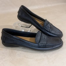 Coach Black Pebbled Leather