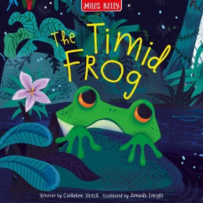 Rainforest timid frog - timid,