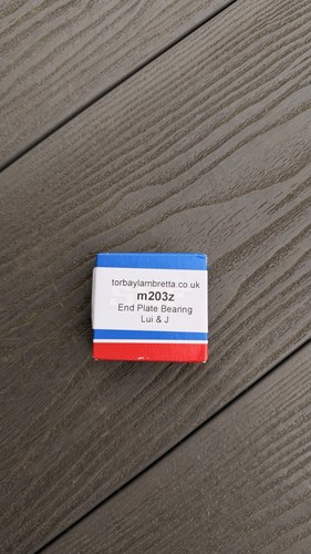 End plate bearing for