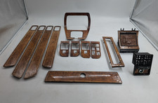 JAGUAR XJ12 XJ40 XJ81 WALNUT WOOD SET VENEER FASCIA DASH SKI SLOPE CAPPINGS SWB