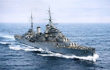 ROYAL NAVY TOWN CLASS CRUISER