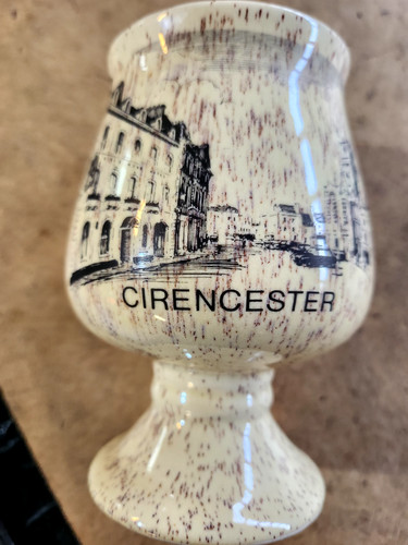 Cirencester pottery souvenir - cirencester,