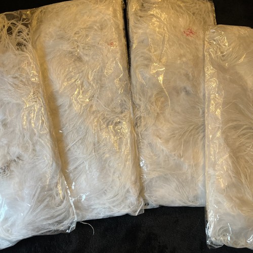 Genuine ostrich feather white - genuine,