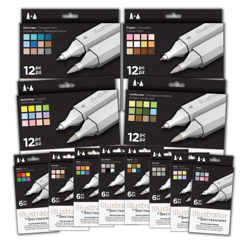 Spectrum noir illustrator twin - noir,