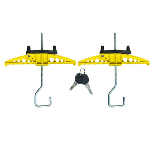 Lockable ladder clamps - lockable,
