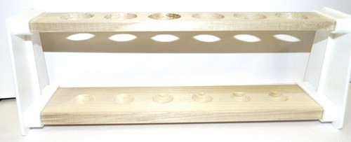 Wooden test tube - stand, rack