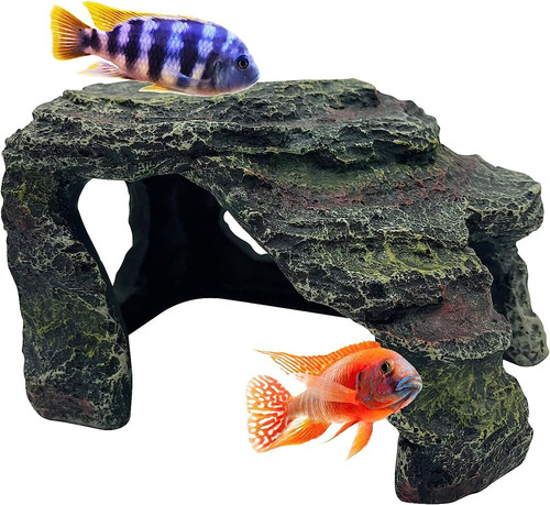 Reptile rock cave terrarium - rock,
