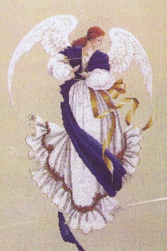 Lavender and lace angel - and,
