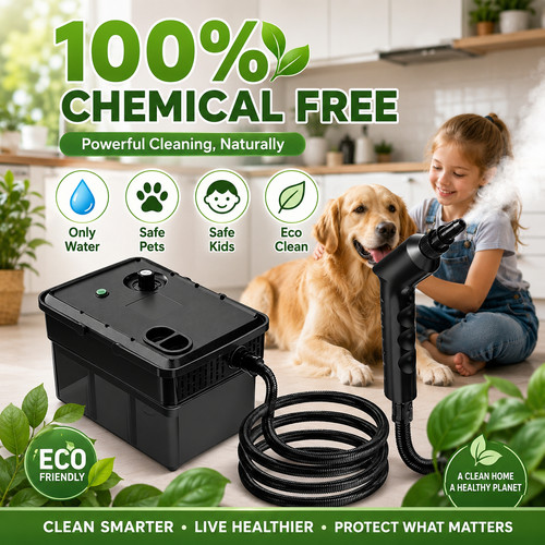 Chemical free portable steam - chemical,
