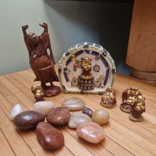 Mosaic buddha shrine handmade - buddha,