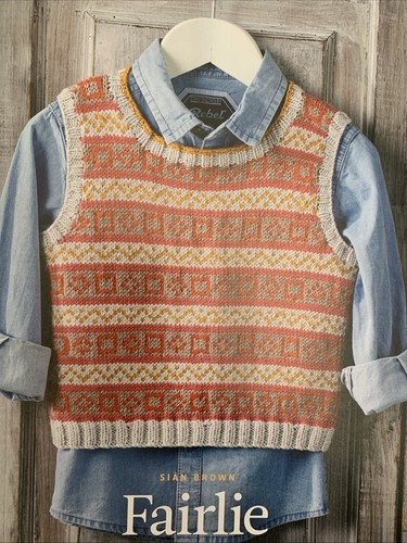 Knitting pattern yrs - 2-9, tank