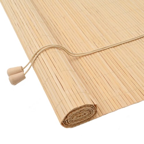 Roller blind adjustable bamboo - blind,
