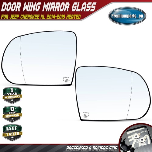 Pair electric door wing mirror - electric,
