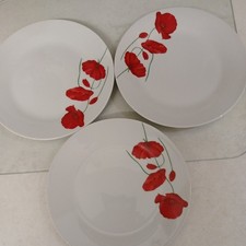 Three Waterside Poppies Fine