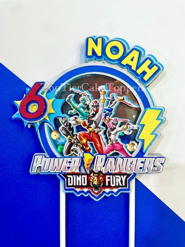 Handmade blue power rangers - blue,