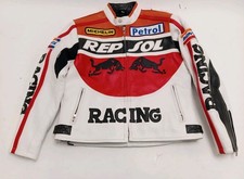 The Rajtex Collection Honda Repsol Motorcycle Racing Real leather jacket