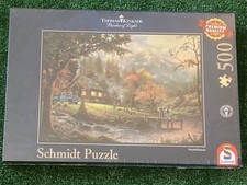 Peaceful Moments by Thomas Kinkade *  Schmidt  500 Puzzle *  New & Sealed