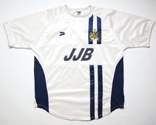 WIGAN ATHLETIC 2002/2004 AWAY SIGNED FOOTBALL SHIRT SOCCER JERSEY PATRICK MENS L