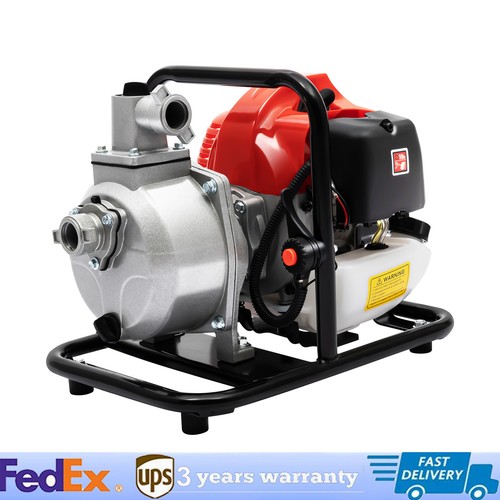 Gas power semi trash - 1", hp