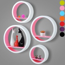 Floating Wall Shelf Round